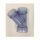 ＤＶ継手　透明　４５度Ｙ　５０　ＤＶ－４５Ｙ