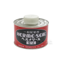 ヘルメシール　一般配管用　ハケ付缶　Ｓ－２　（黒色）　５００ｇ