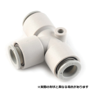 Ｗ管継手　チーズ　KQ2T10-00A