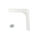 ブラケットＸ　ＸＰ－１５０　ホワイト　１５０×１５０　ビス付き