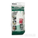 ウレタン背抜き手袋　やわらかフィット　Ｍサイズ　１０双組　ホワイト