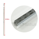 ＡＷＦ－１５　チャンネルサポート　ダブル　１８２０ｍｍ　クローム