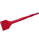 モクバ印　Ｂ－１０　電動ハンマ－用カツトチゼル　７５×Ｈ１７×３２０