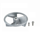 リョービ　パワーミキサー用リング付アルミファン　１３５ｍｍ