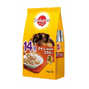 ペディグリー　パウチ　１４歳から　チキン＆緑黄色野菜　ささみ入り　３袋